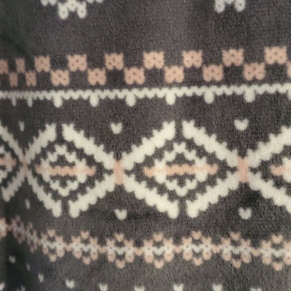 Hooded Velour Onesie Unionsuit Pajamas Small - Picture 4 of 5